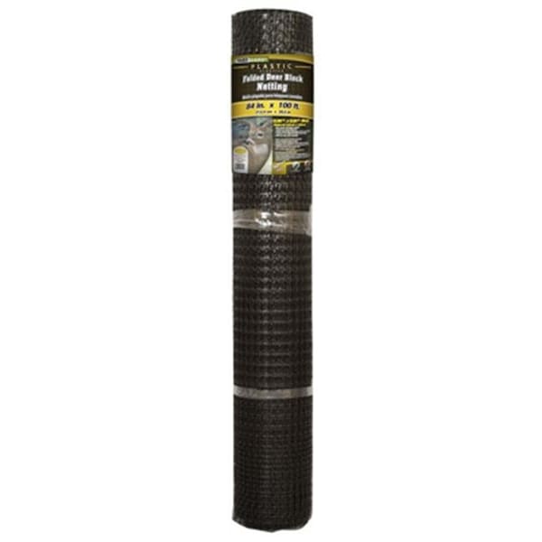 Midwest Airlines Midwest Air 889553A 7 x 100 ft. Black PVC Deer Block Fencing 889553A - main